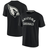 Arizona Cardinals Unisex Elements Super Soft Short Sleeve T-Shirt - Black discount