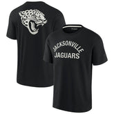 Jacksonville Jaguars Unisex Elements Super Soft Short Sleeve T-Shirt - Black for sale