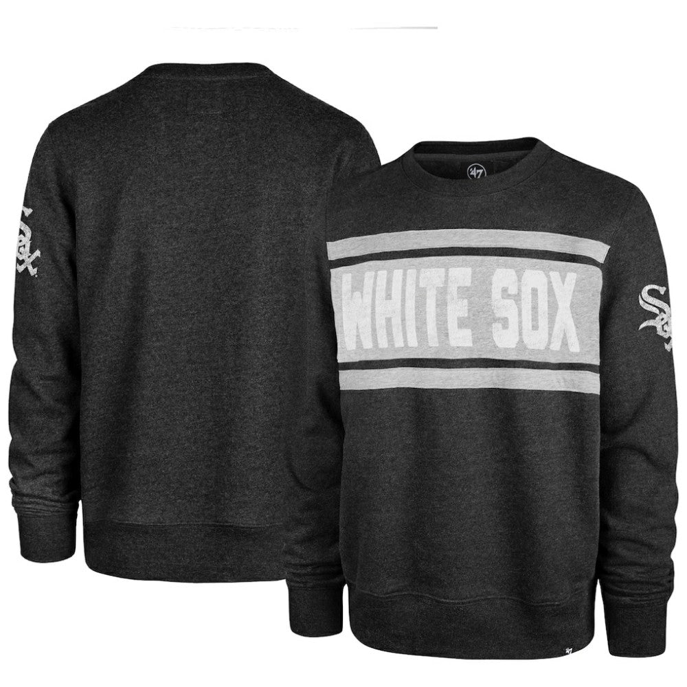 Chicago White Sox Bypass Tribeca Pullover Sweatshirt Black
