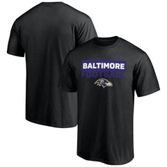 Baltimore Ravens Gain Ground T-Shirt - Black sale