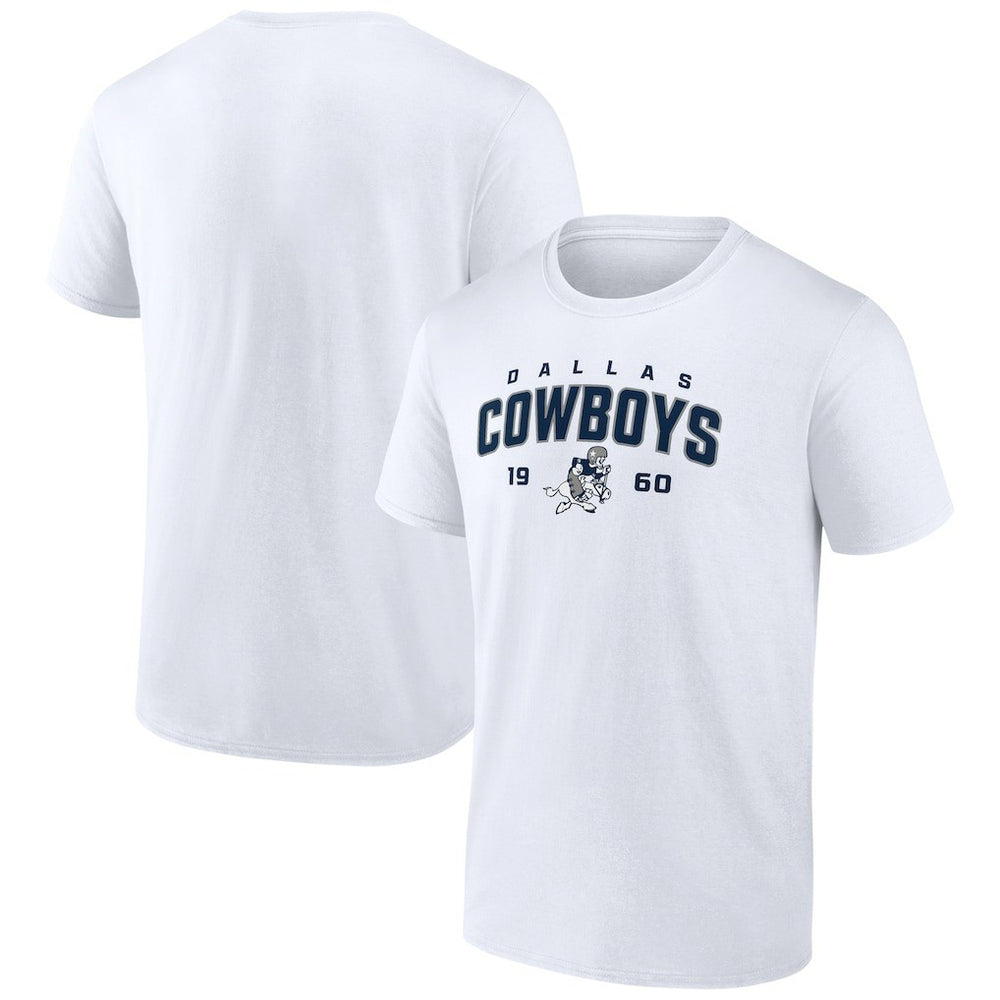 Dallas Cowboys Rebel T-Shirt - White sale
