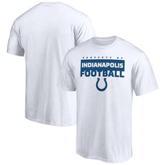 Indianapolis Colts Gain Ground T-Shirt - White on sale