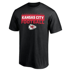 Kansas City Chiefs Gain Ground T-Shirt - Black outlet
