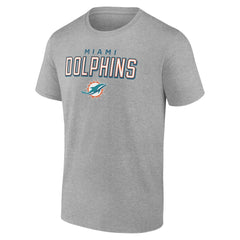 Miami Dolphins Swagger T-Shirt - Heather Gray cheap