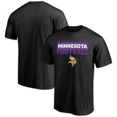 Minnesota Vikings Gain Ground T-Shirt - Black outlet