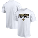 New Orleans Saints Gain Ground T-Shirt - White cheap