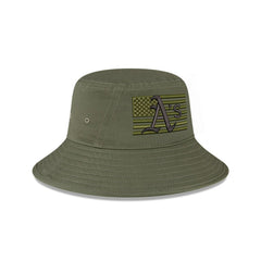 Athletics 2023 Armed Forces Day Bucket Hat Green