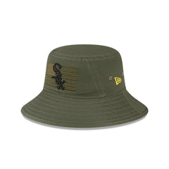 Chicago White Sox 2023 Armed Forces Day Bucket Hat Green
