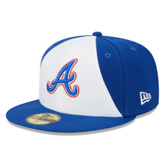Atlanta Braves 2023 City Connect 59FIFTY Fitted Hat White/Royal