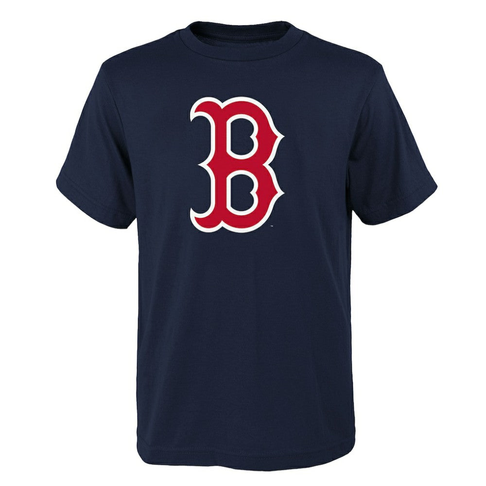 Boston Red Sox Youth Logo Primary Team T-Shirt Navy