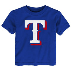 Texas Rangers Youth Logo Primary Team T-Shirt Royal