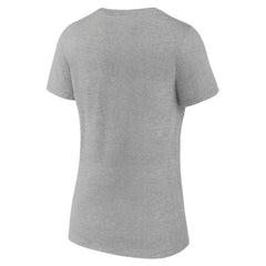 Detroit Lions Women's Team Arc V-Neck T-Shirt - Heather Gray online