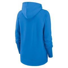 Los Angeles Chargers Women's Asymmetrical Raglan Full-Zip Hoodie - Powder Blue outlet