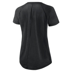 New Orleans Saints Women's Back Slit Lightweight Fashion T-Shirt - White/Heather Scarlet on sale