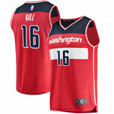 Anthony Gill Washington Wizards Fast Break Replica Jersey - Icon Edition - Red discount