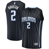 Caleb Houstan Orlando Magic Fast Break Replica Jersey - Icon Edition - Black cheap