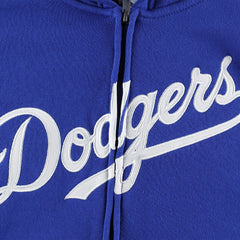 Los Angeles Dodgers Youth Wordmark Full-Zip Fleece Hoodie Royal