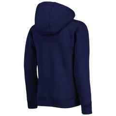 New York Yankees Youth Wordmark Full-Zip Fleece Hoodie Navy