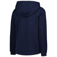 Milwaukee Brewers Youth Team Primary Logo Pullover Hoodie Navy