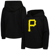 Pittsburgh Pirates Youth Team Primary Logo Pullover Hoodie Black