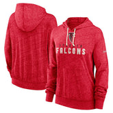 Atlanta Falcons Women's Rewind Gym Vintage Lightweight Pullover Hoodie - Red cheap