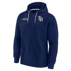 Tampa Bay Rays Unisex Elements Super Soft Fleece Pullover Hoodie Navy