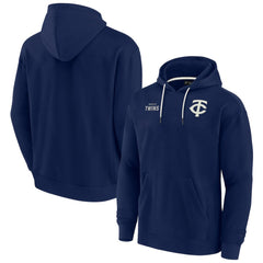 Minnesota Twins Unisex Elements Super Soft Fleece Pullover Hoodie Navy