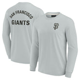 San Francisco Giants Unisex Elements Super Soft Long Sleeve T-Shirt Gray