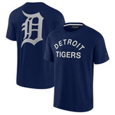 Detroit Tigers Unisex Elements Super Soft Short Sleeve T-Shirt Navy