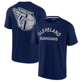 Cleveland Guardians Unisex Elements Super Soft Short Sleeve T-Shirt Navy