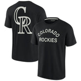 Colorado Rockies Unisex Elements Super Soft Short Sleeve T-Shirt Black