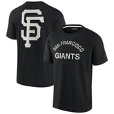San Francisco Giants Unisex Elements Super Soft Short Sleeve T-Shirt Black