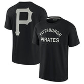 Pittsburgh Pirates Unisex Elements Super Soft Short Sleeve T-Shirt Black