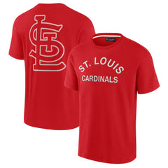 St. Louis Cardinals Unisex Elements Super Soft Short Sleeve T-Shirt Red