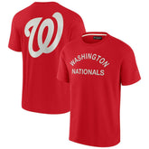 Washington Nationals Unisex Elements Super Soft Short Sleeve T-Shirt Red