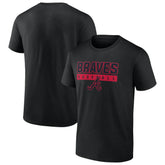 Atlanta Braves In The Mitt T-Shirt Black