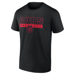 Chicago Cubs In The Mitt T-Shirt Black