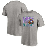 Arizona Diamondbacks Cooperstown Collection Winning Time T-Shirt Heather Gray