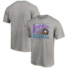Arizona Diamondbacks Cooperstown Collection Winning Time T-Shirt Heather Gray