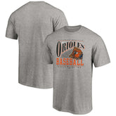 Baltimore Orioles Cooperstown Collection Winning Time T-Shirt Heather Gray