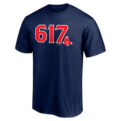 Boston Red Sox Long Ball 617 T-Shirt Navy