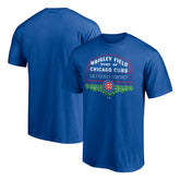 Chicago Cubs Wrigley Field Long Ball T-Shirt Royal