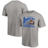 Los Angeles Dodgers Cooperstown Collection Winning Time T-Shirt Heather Gray