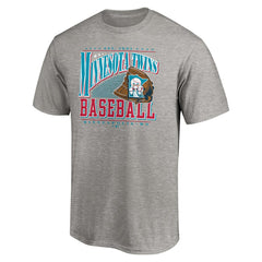 Minnesota Twins Cooperstown Collection Winning Time T-Shirt Heather Gray