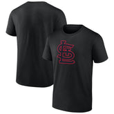 St. Louis Cardinals Rough Diamond T-Shirt Black