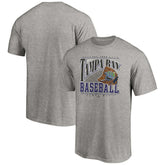 Tampa Bay Rays Cooperstown Collection Winning Time T-Shirt Heather Gray