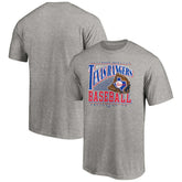 Texas Rangers Cooperstown Collection Winning Time T-Shirt Heather Gray