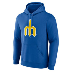 Seattle Mariners Cooperstown Collection Pullover Hoodie Royal