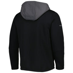 Atlanta Braves Levelwear Ruckus Quarter-Zip Hoodie Black