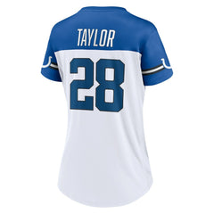 Jonathan Taylor Indianapolis Colts Women's Athena Name & Number V-Neck Top - White cheap